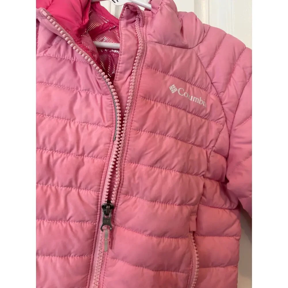 Columbia Pink Puffer Jacket Size‎ 3T